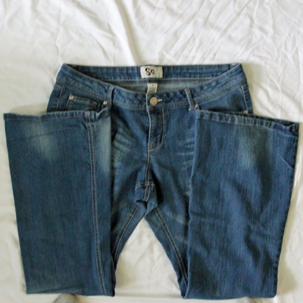 SONOMA Light Blue Jeans Size 17 (Junior’s). - Picture 2 of 8